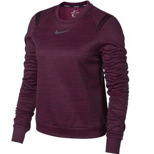 Nike Women's Golf Therma Sphere Sweater Fleece Large L Reunion Logo Pullover Top